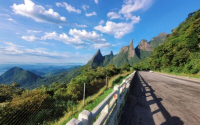 Rastreamento de veículos na serra e nas áreas de Mata Atlântica
